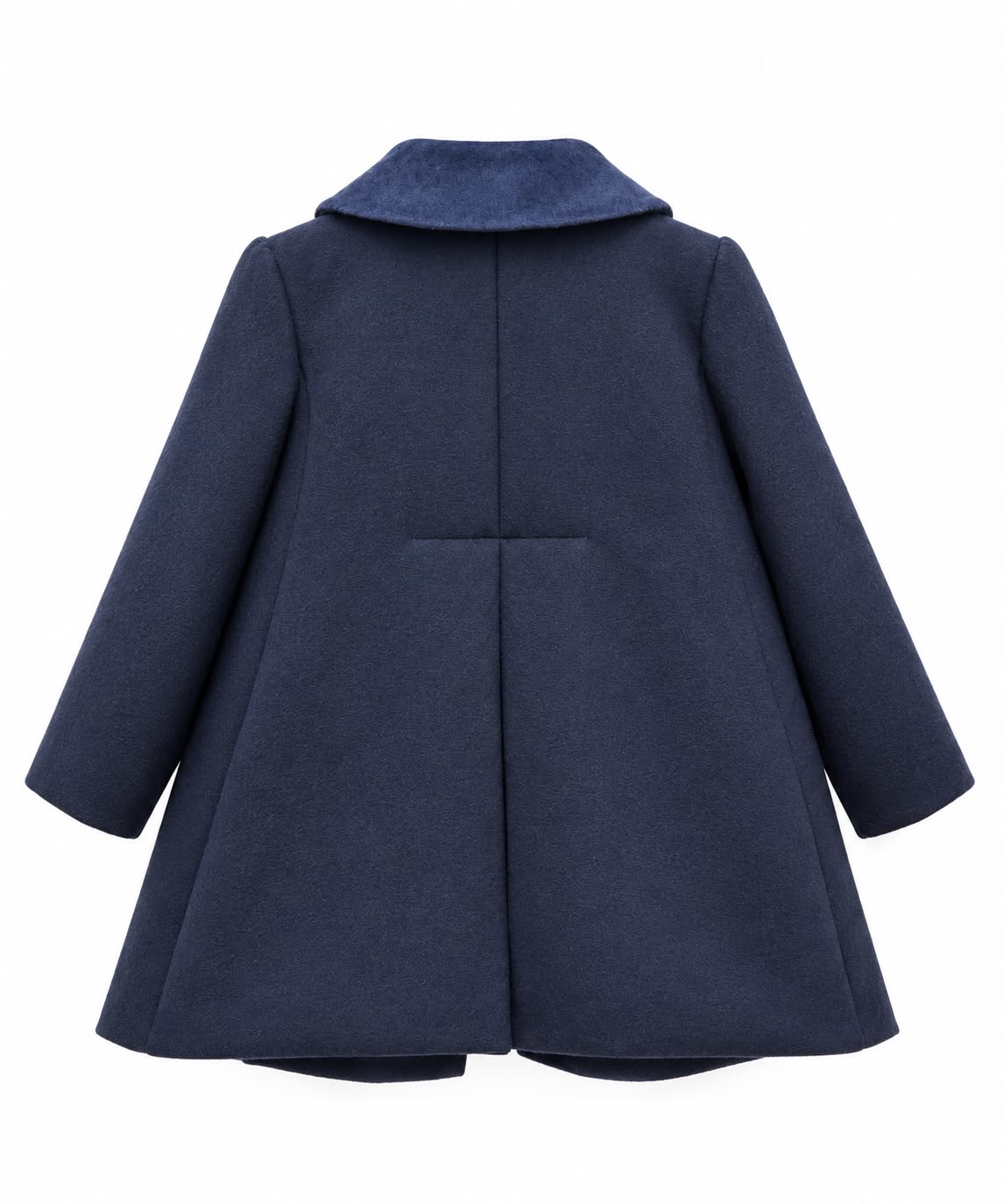 CAPPOTTO BLU FIOCCO