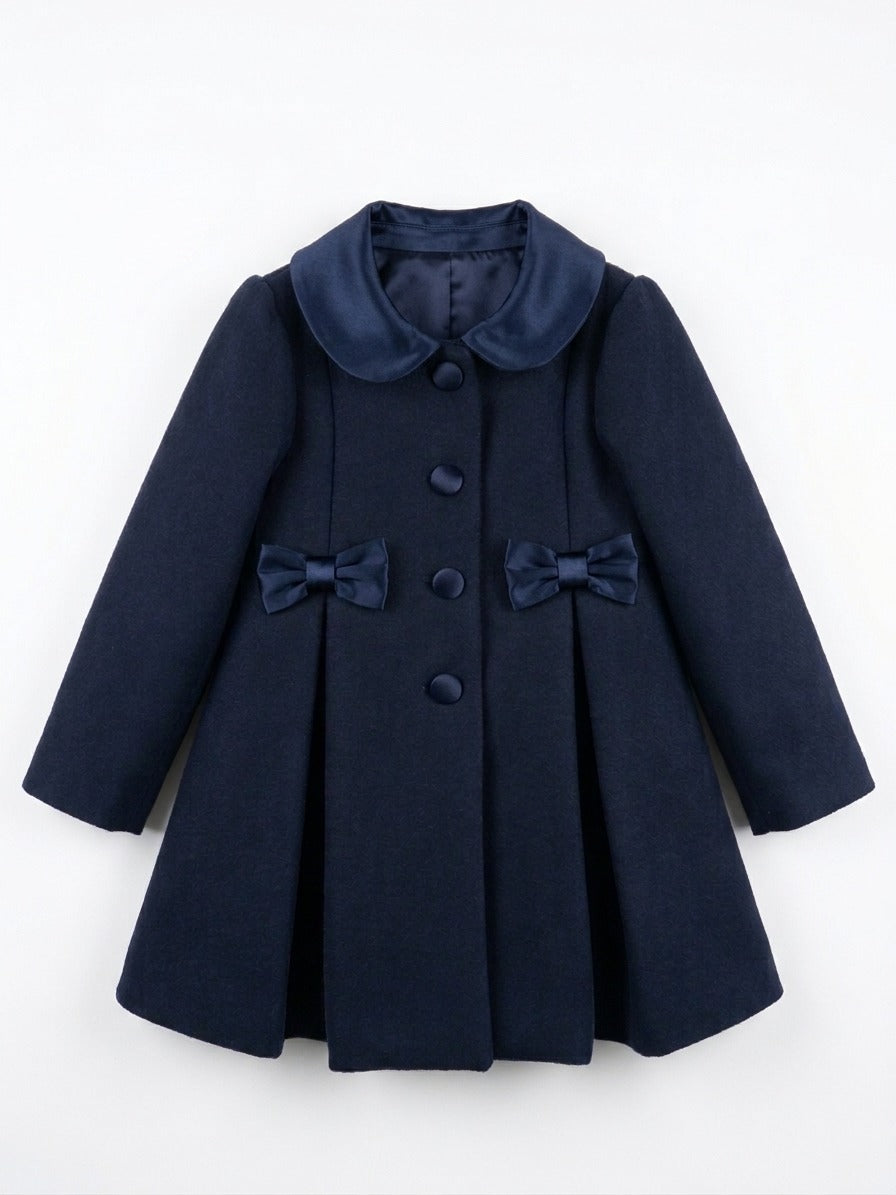 CAPPOTTO BLU FIOCCO