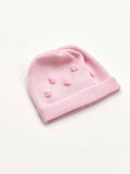 CUFFIA ROSA CON RICAMO