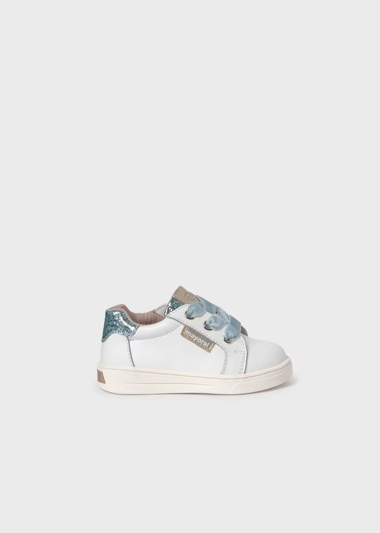 SNEAKERS GLITTER TURCHESE