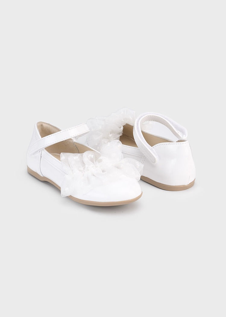 BALLERINA IN VERNICE BIANCA