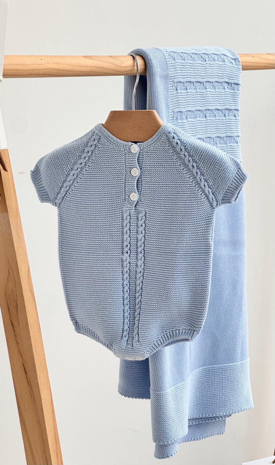 PAGLIACCETTO IN FILO AZZURRO