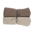 MUSSOLE 2 PC SOFT BROWN
