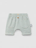 PANTALONCINO MINT A RIGHE