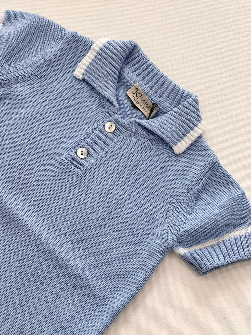 POLO IN FILO TURCHESE
