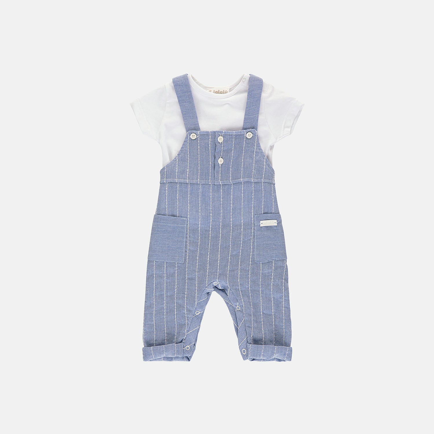 SALOPETTE T-SHIRT DENIM