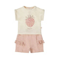 COMPLETINO CON PANTALONCINO FRAGOLA