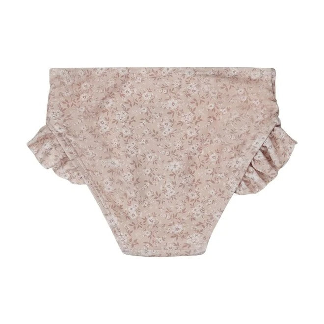 COSTUMINO MUTANDINA BEIGE FIORELLINI