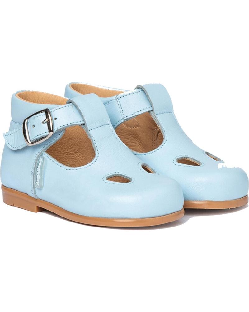 OCCHIELLO CELESTE IN PELLE