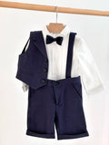 COMPLETO BLU ELEGANTE