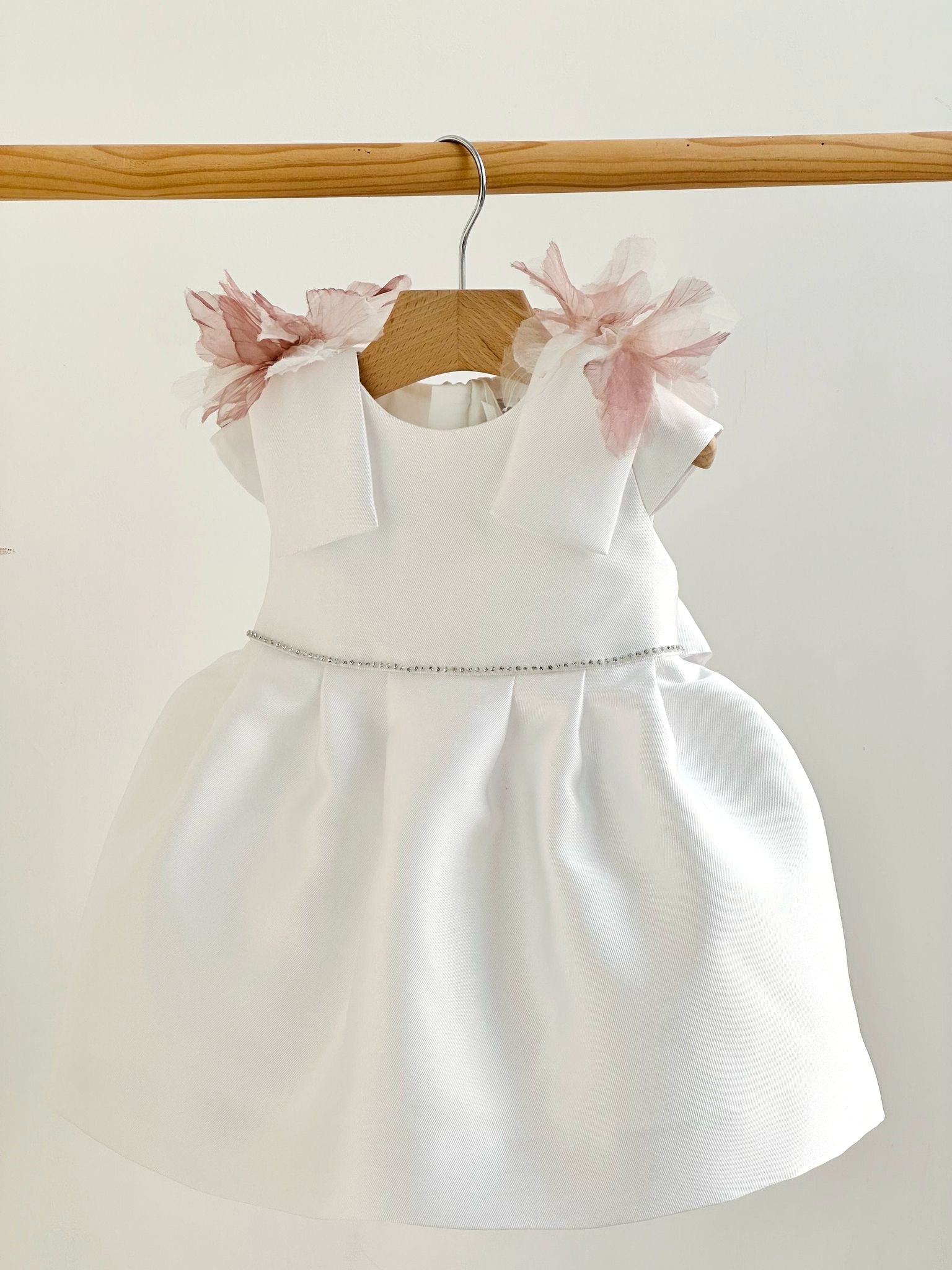 ABITO IN MIKADO BIANCO