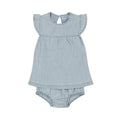 VESTITINO DENIM CON CULOTTE