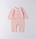 TUTINA ROSA IN MAGLIA RASATA IN CALDO COTONE