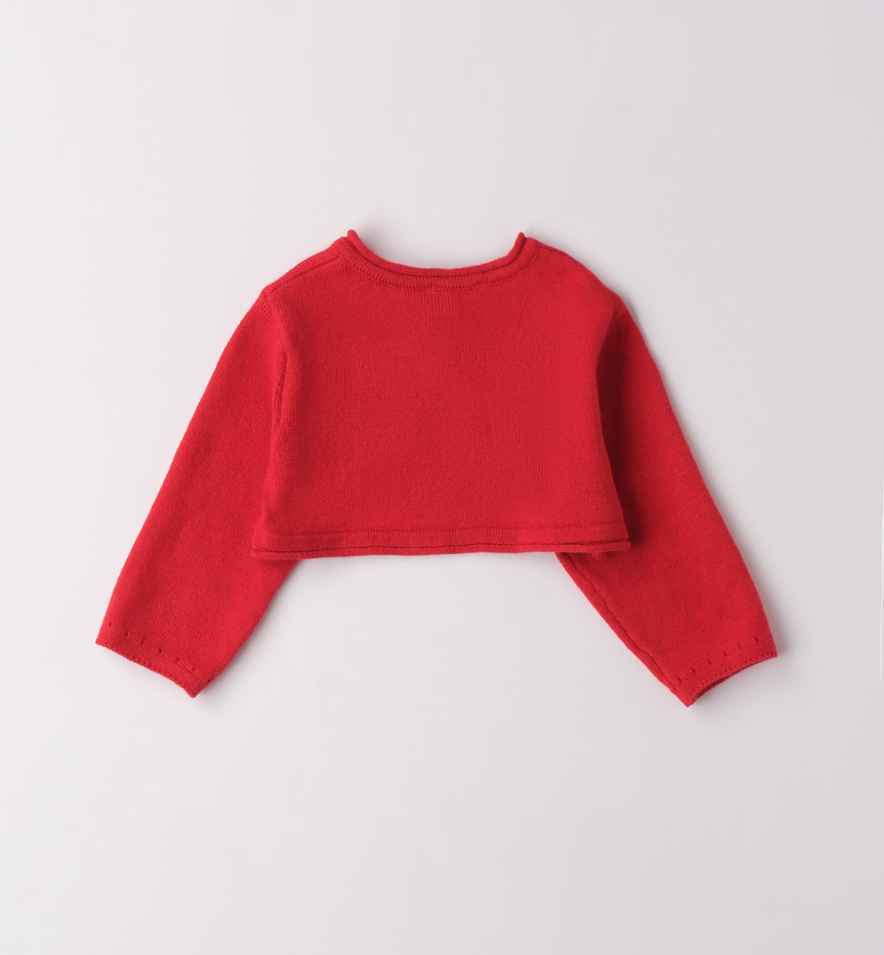 SCALDACUORE ROSSO IN LANA E COTONE