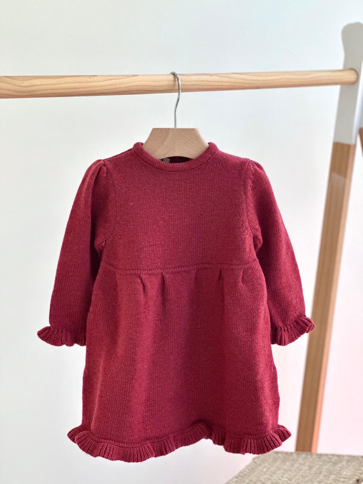 ABITINO ROUGE 100% PURA LANA VERGINE MERINO