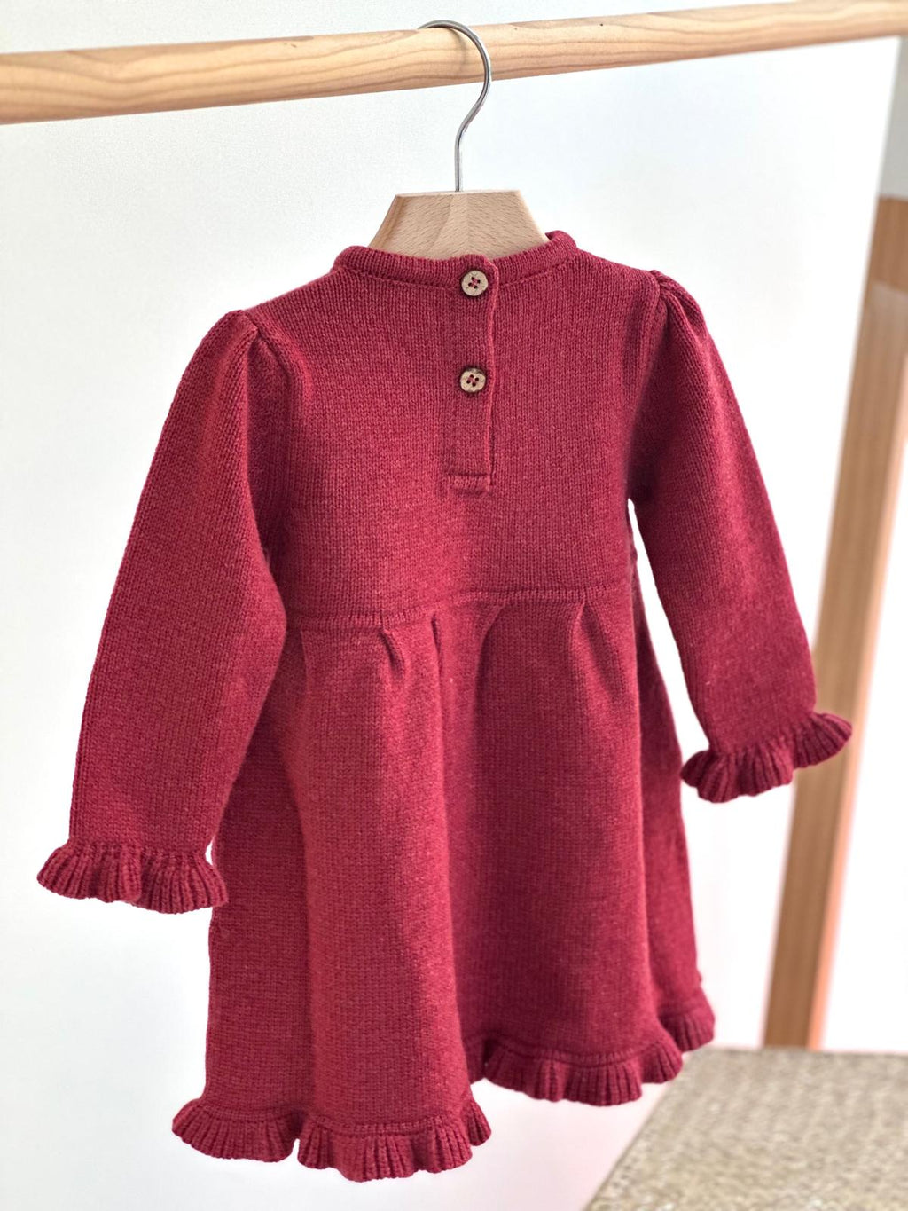 ABITINO ROUGE 100% PURA LANA VERGINE MERINO