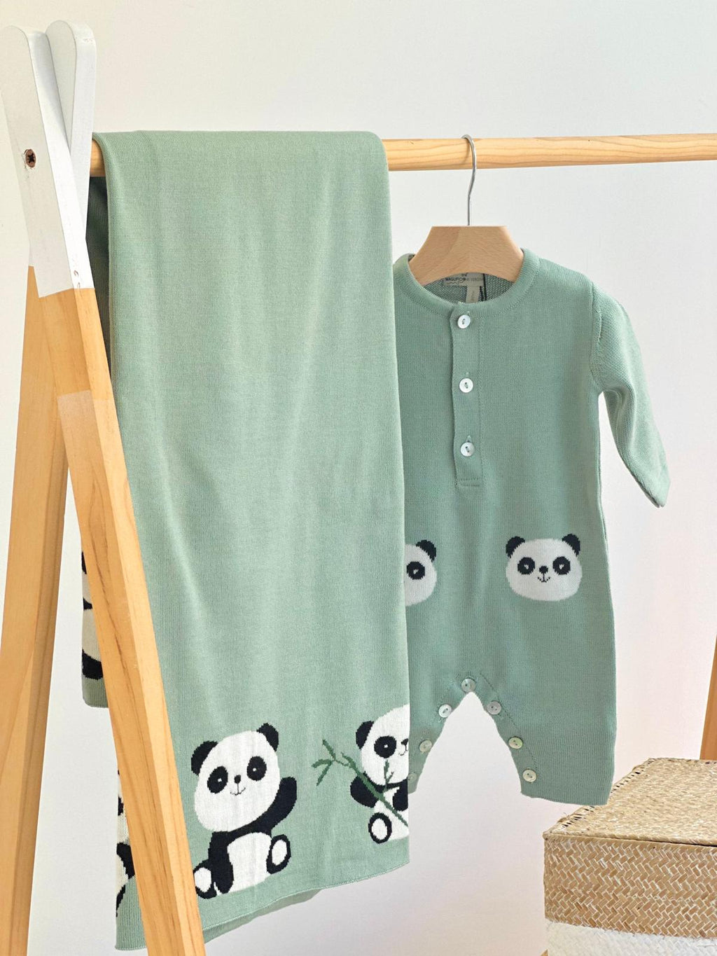 TUTINA PANDA 100% PURA LANA VERGINE MERINO EXTRAFINE MAGLIFICIO DI VERONA