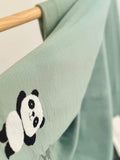 COPERTINA PANDA 100% LANA MERINO EXTRAFINE MAGLIFICIO DI VERONA