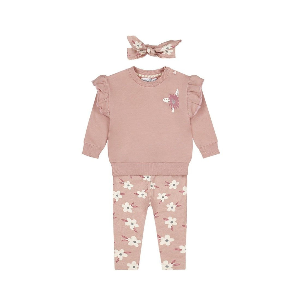 FELPINA, LEGGINS E FASCIA LIGHT MALVA