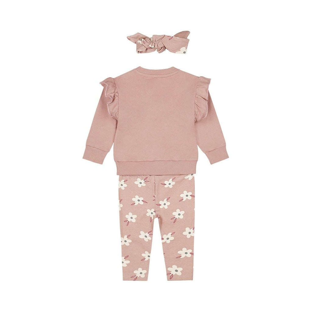 FELPINA, LEGGINS E FASCIA LIGHT MALVA