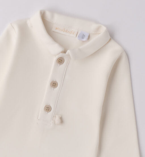 BODY LATTE CON COLLETTO POLO