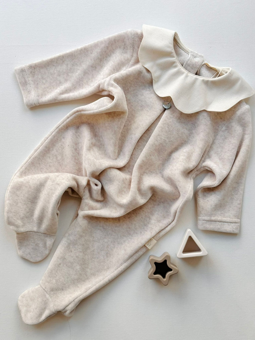 TUTINA CON COLLETTO PETALO SAND