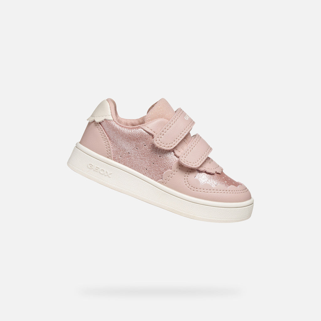 SNEAKERS A STRAPPO ROSA CHIARO