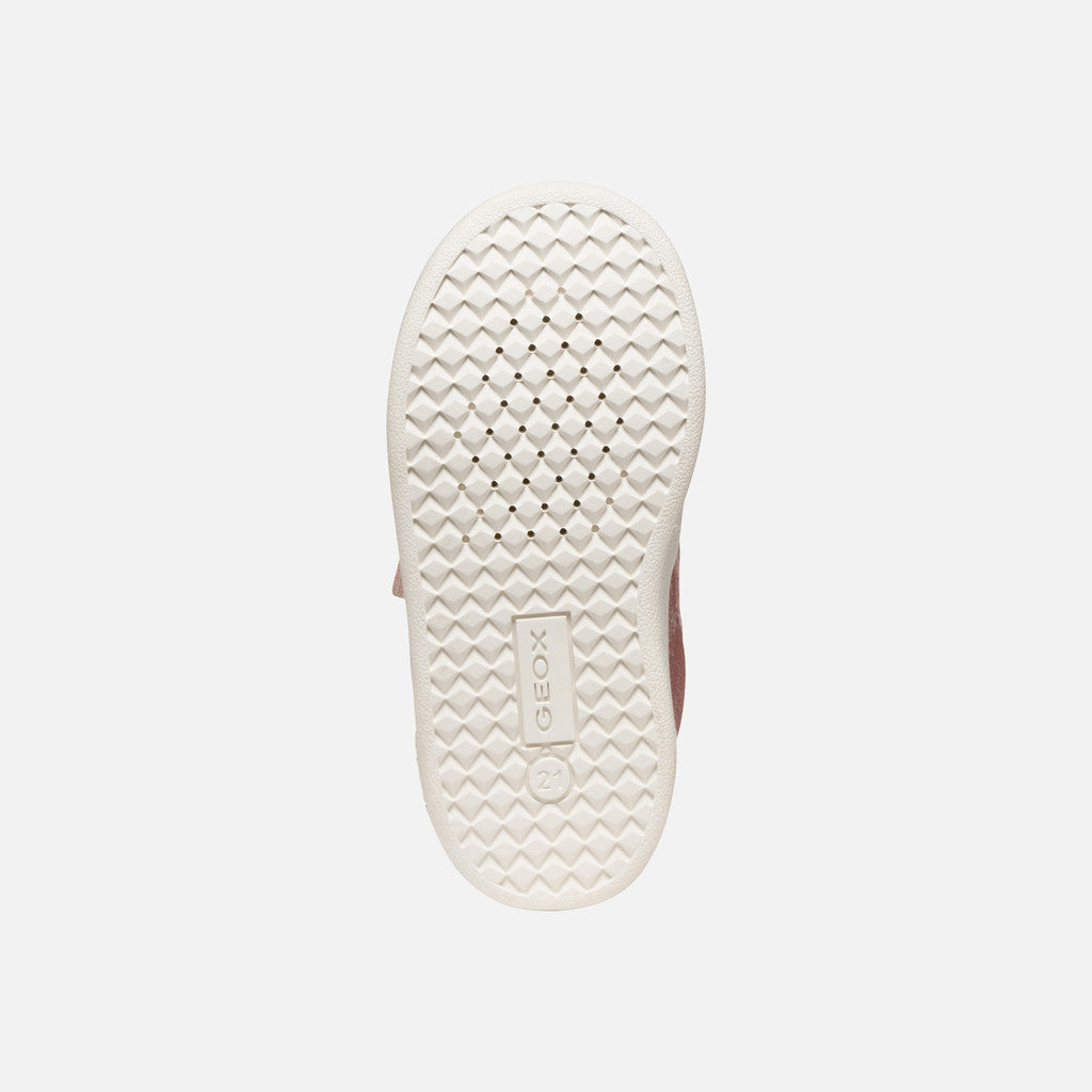 SNEAKERS A STRAPPO ROSA CHIARO