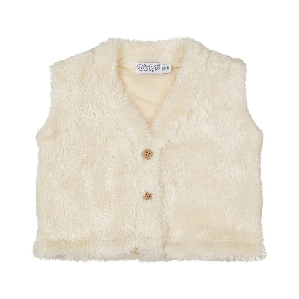 GILET LATTE PECORELLA