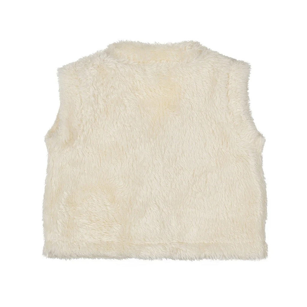 GILET LATTE PECORELLA