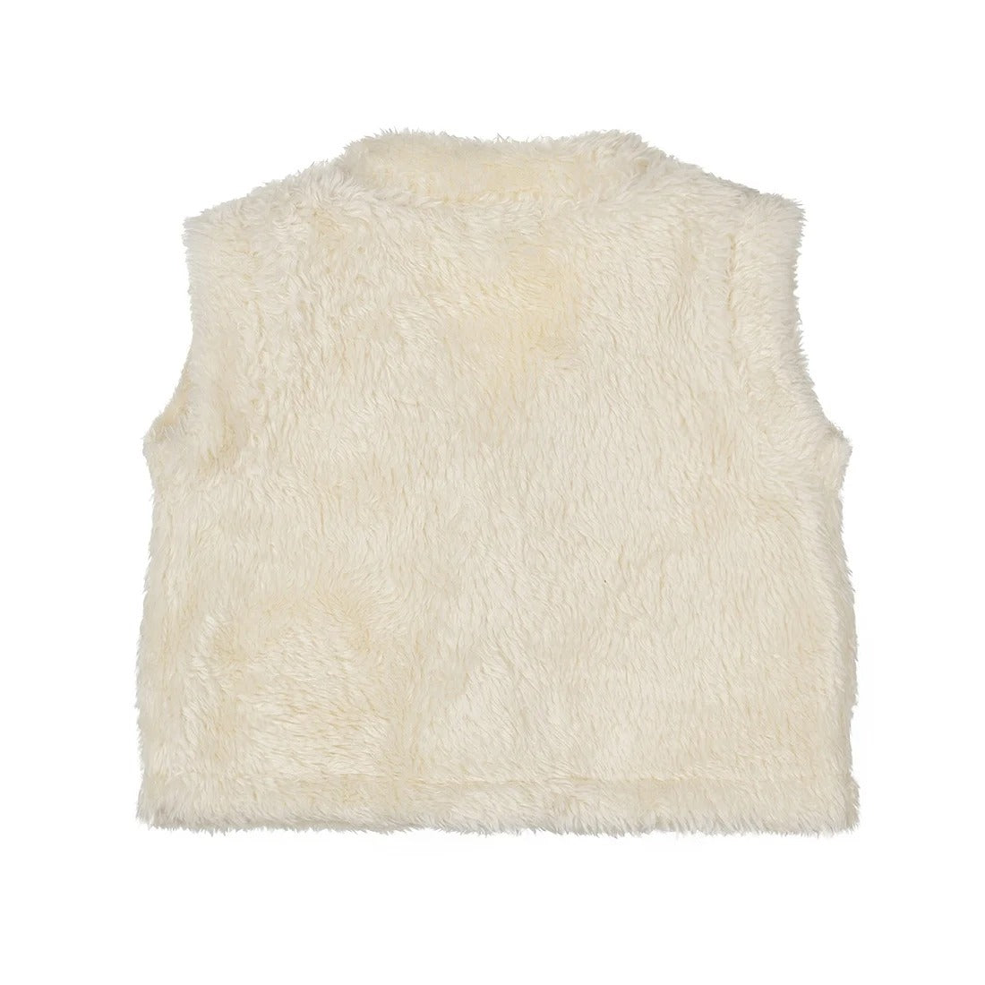 GILET LATTE PECORELLA