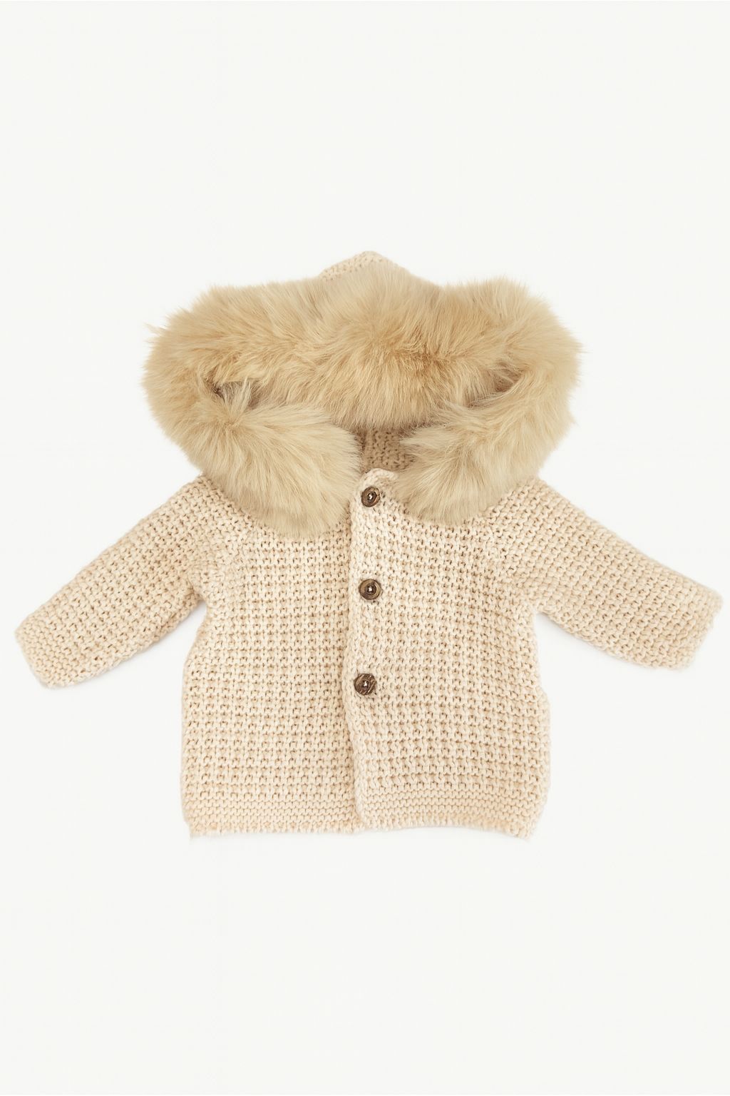 CAPPOTTINO CON CAPPUCCIO CREMA