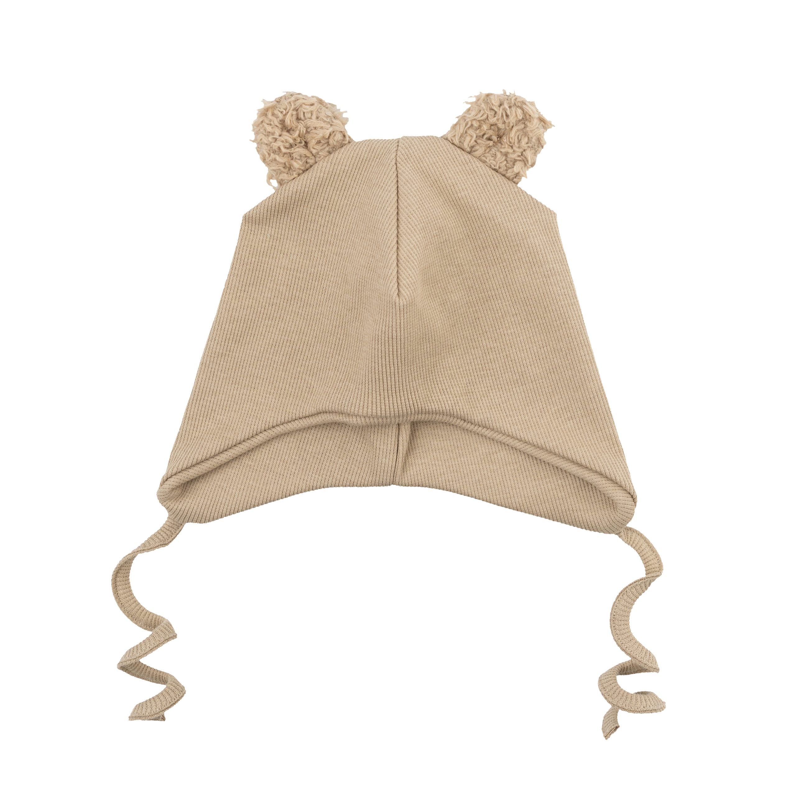 CAPPELLINO BEIGE CON ORECCHIE