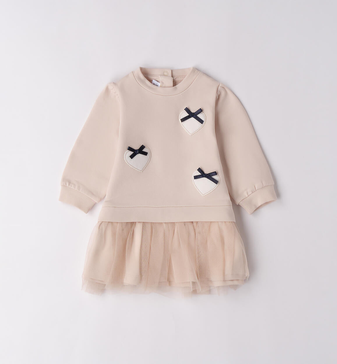 ABITINO IN FELPA CON GONNA IN TULLE