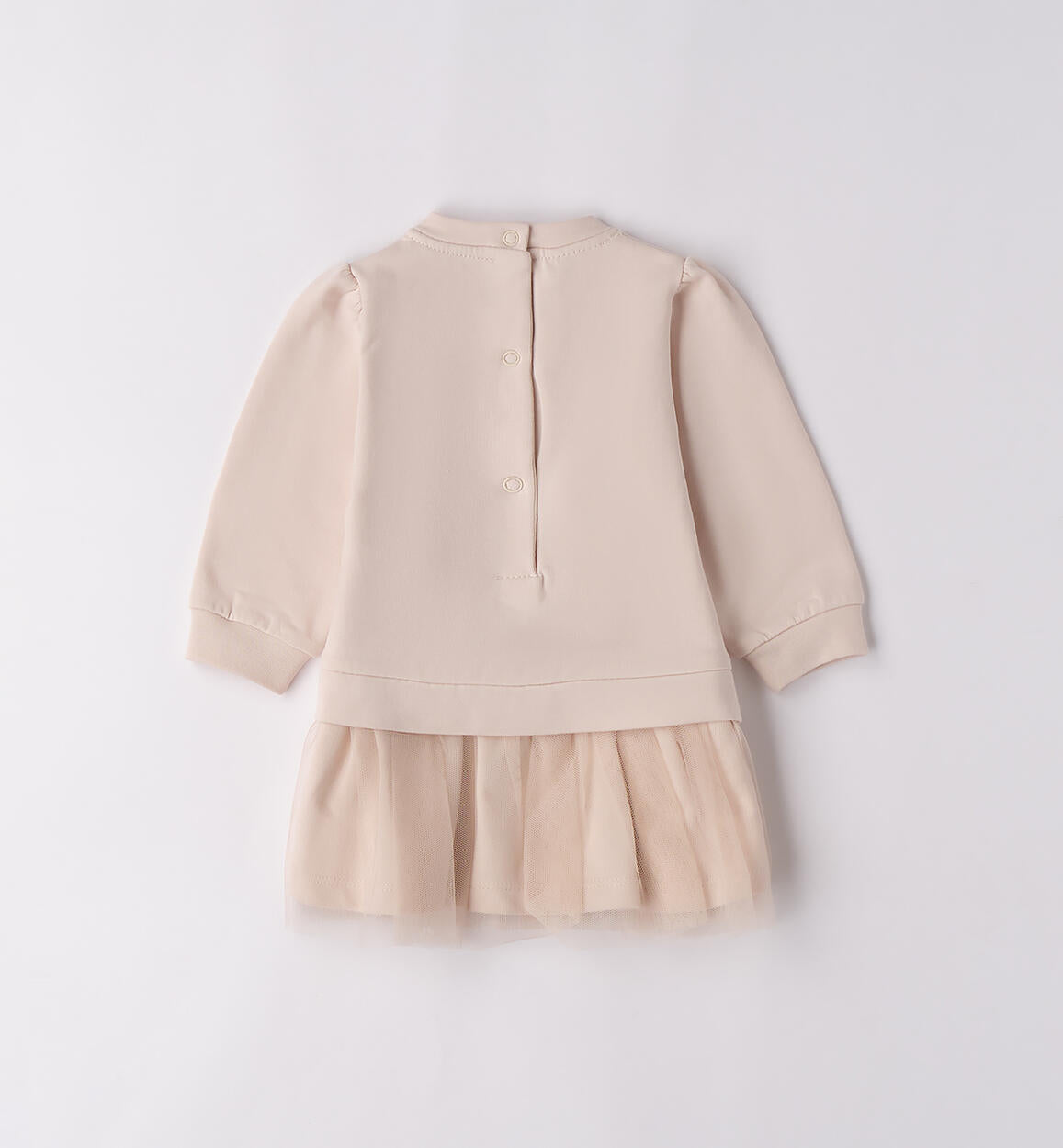 ABITINO IN FELPA CON GONNA IN TULLE