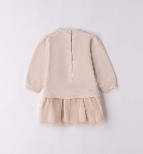 ABITINO IN FELPA CON GONNA IN TULLE