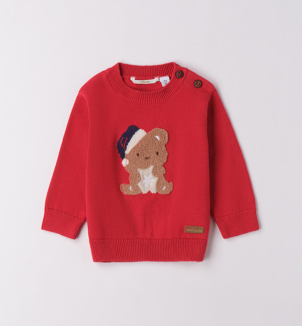 MAGLIONCINO ROSSO TEDDY