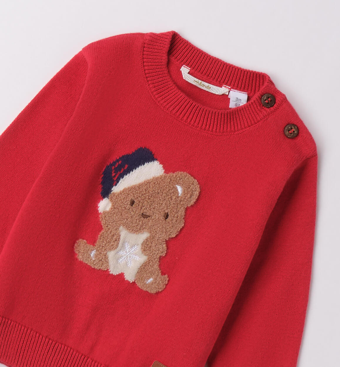 MAGLIONCINO ROSSO TEDDY