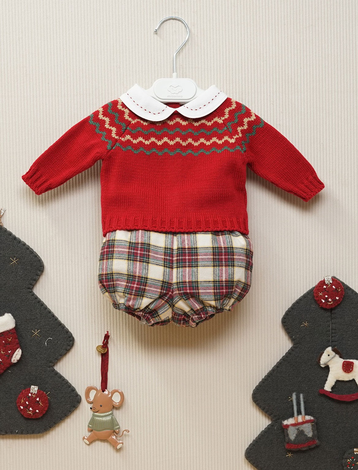COMPLETINO TARTAN ROJO