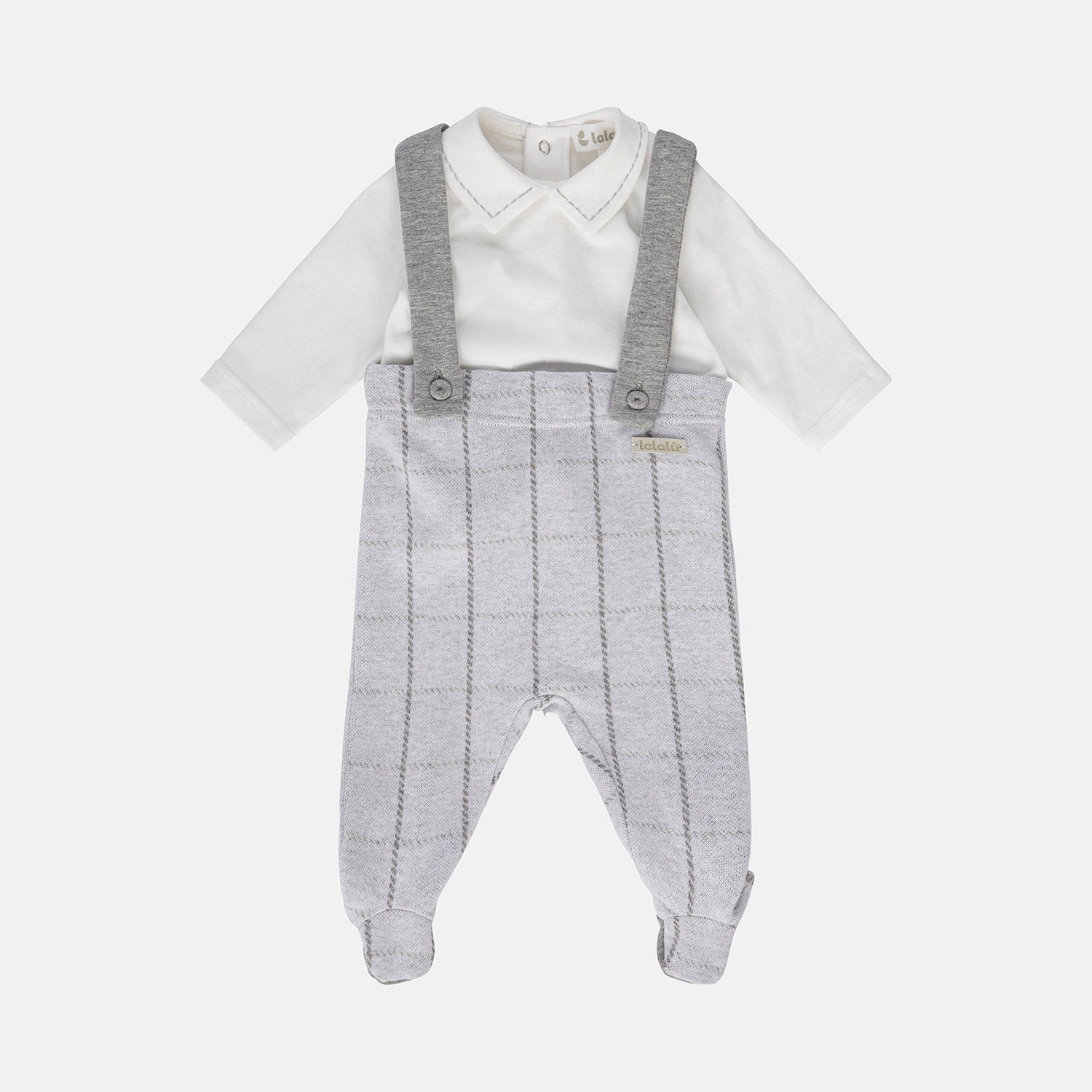 TUTINA SALOPETTE GRIGIO MELANGE