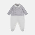TUTINA GRIGIO MELANGE CON BOTTONCINI