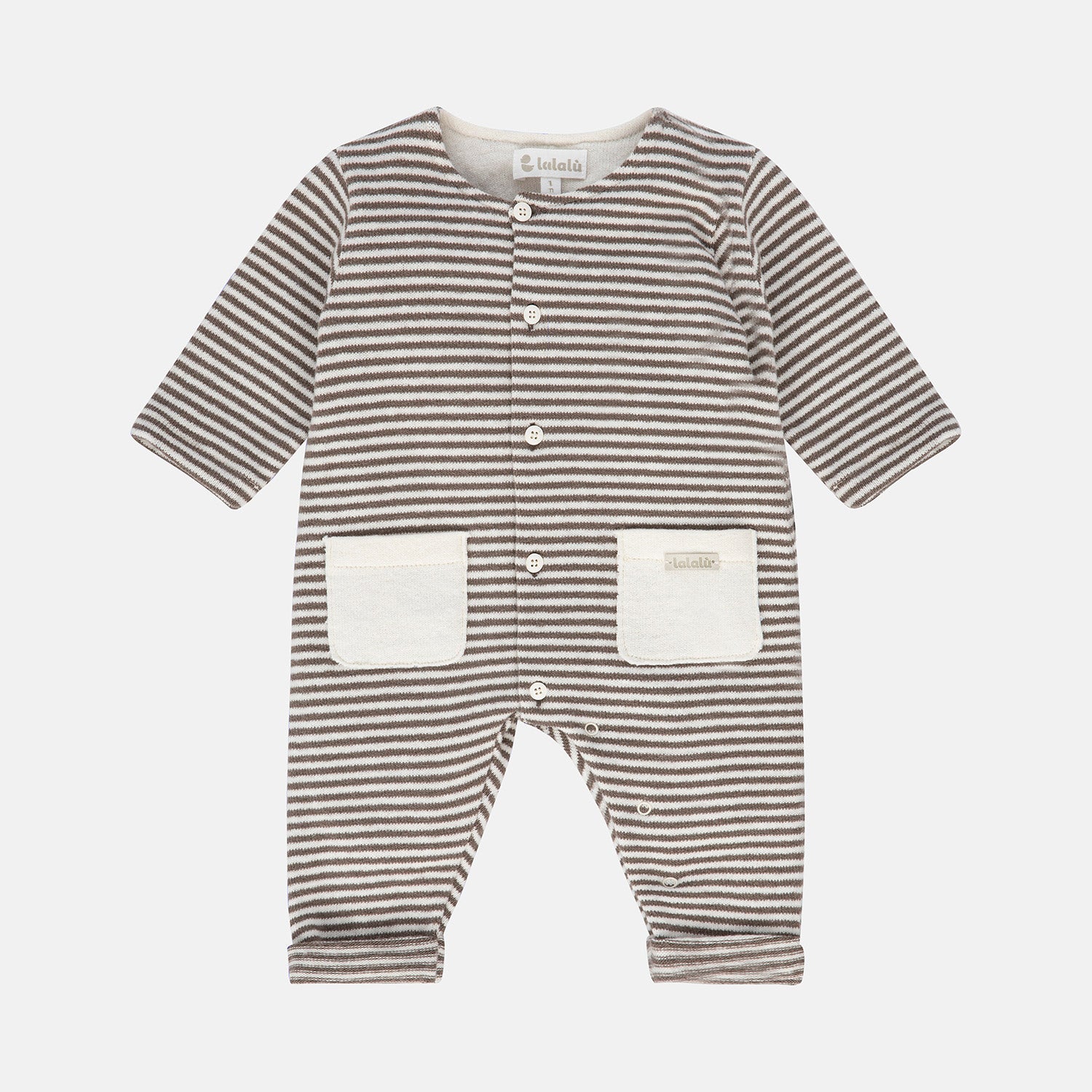 TUTINA A RIGHE IN MAGLIA KIWI CON TASCHE