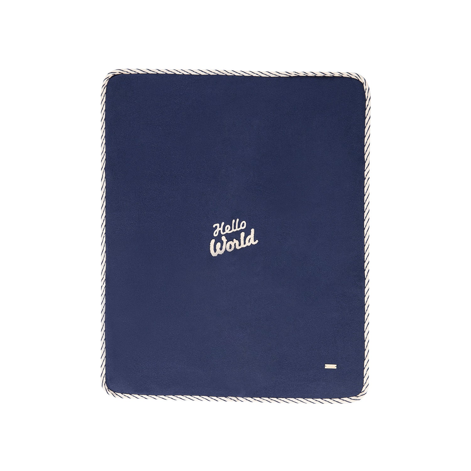 COPERTA BLU HELLO WORLD