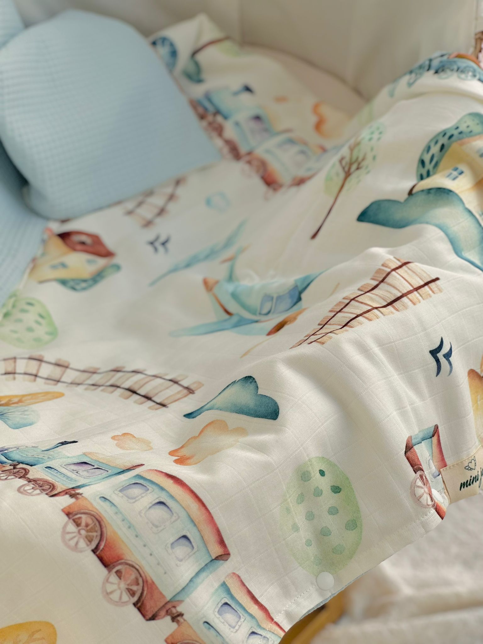 COPERTA CON PIUMINO TRENINO