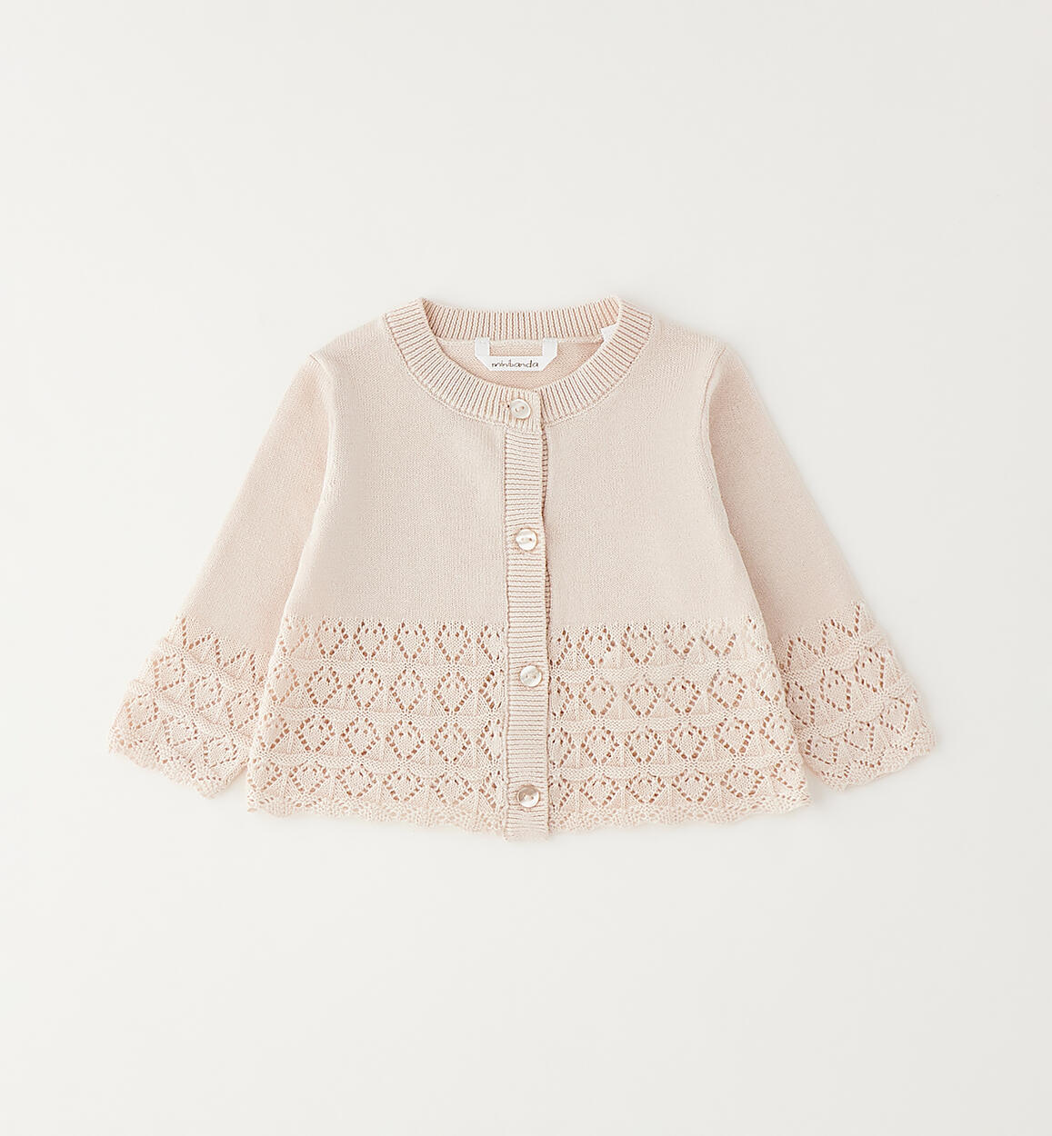 CARDIGAN SCALDACUORE TRAFORATO IN MAGLIA