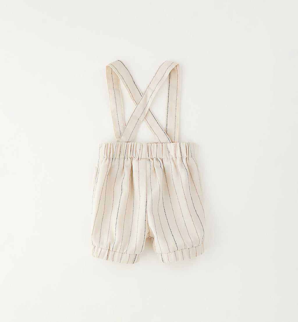 PANTALONE CON BRETELLE SAND A RIGHE