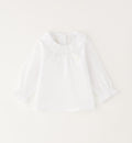 CAMICIA BIANCA  CON COLLETTO TONDO