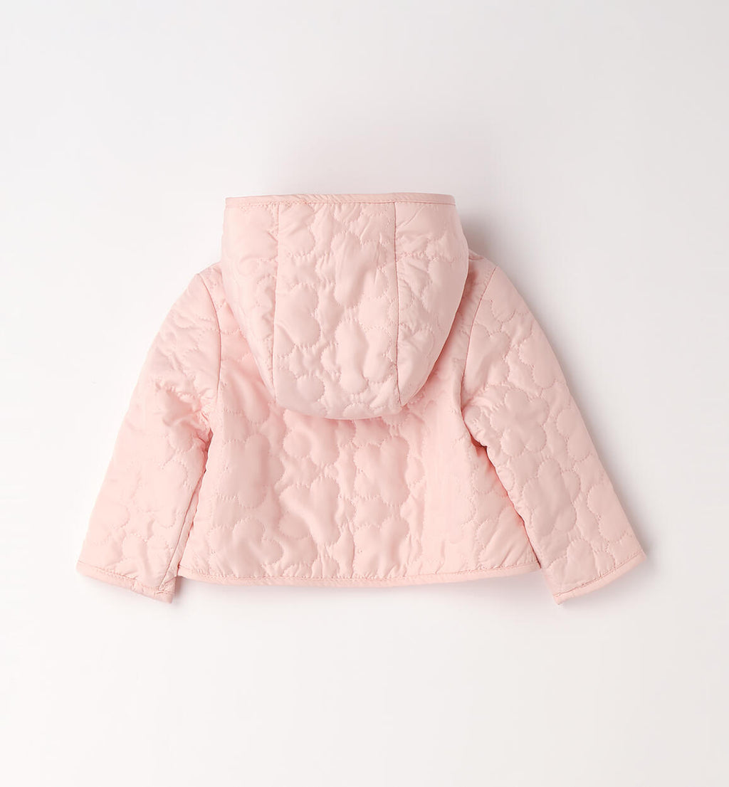 GIUBBINO STOPWIND ROSA CON CAPPUCCIO