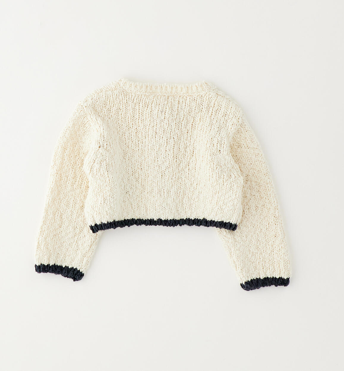 SCALDACUORE IN MAGLIA CREMA