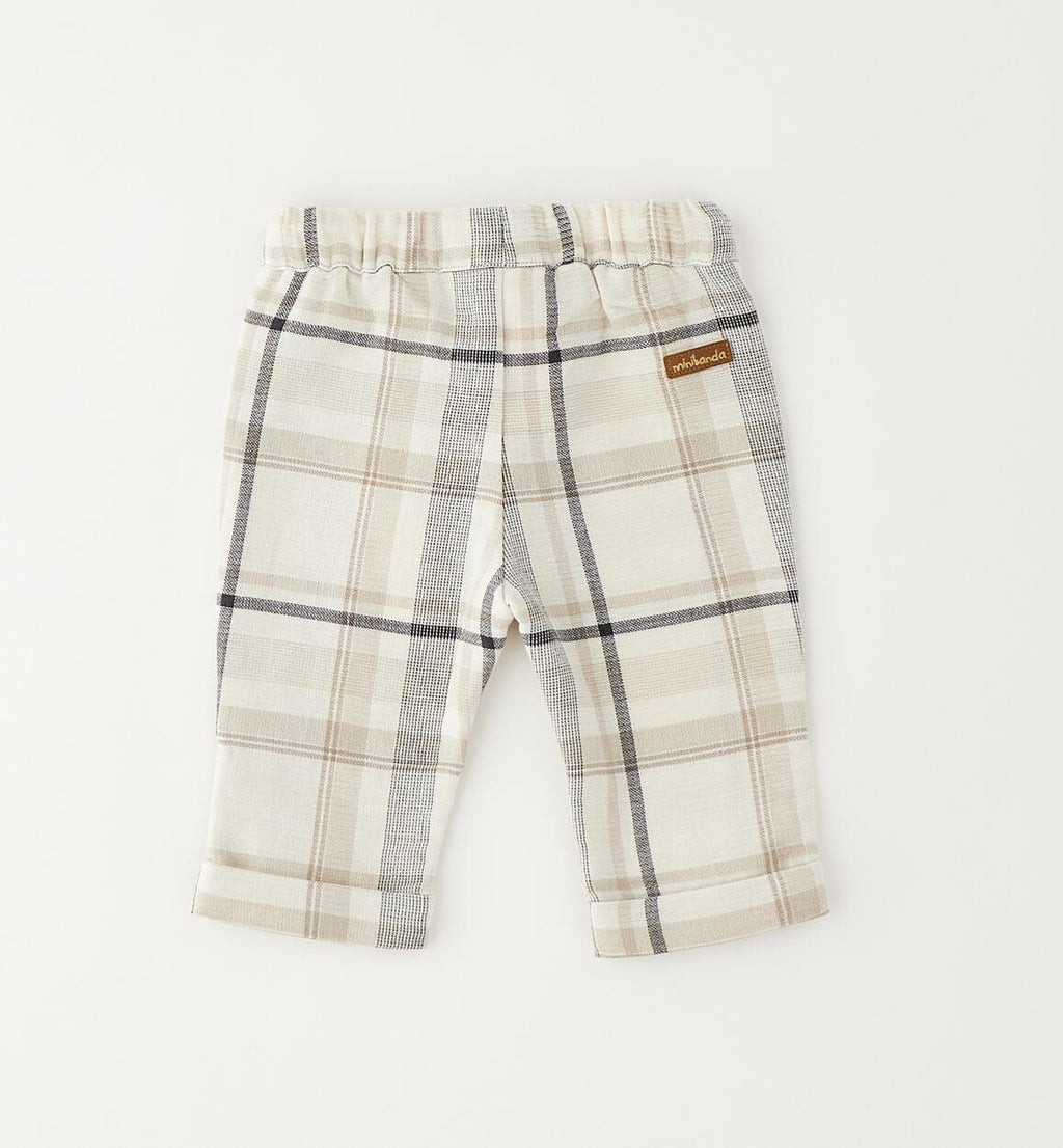 PANTALONE A QUADRONI SAND